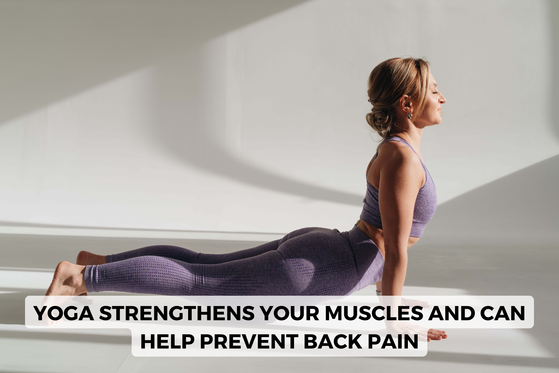 yoga can help relieve back pain